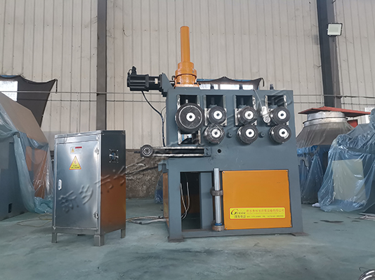 智能數控扁鋼法蘭自動裁斷生產線