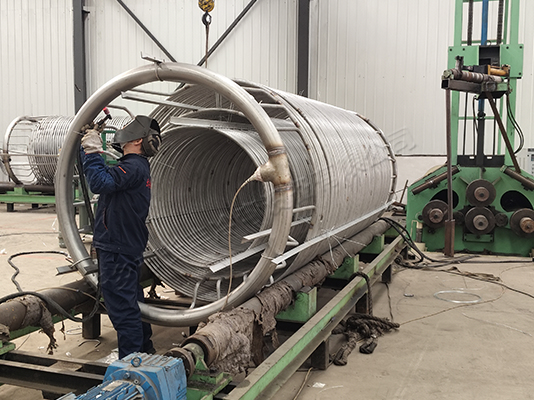 氣化爐盤管加工